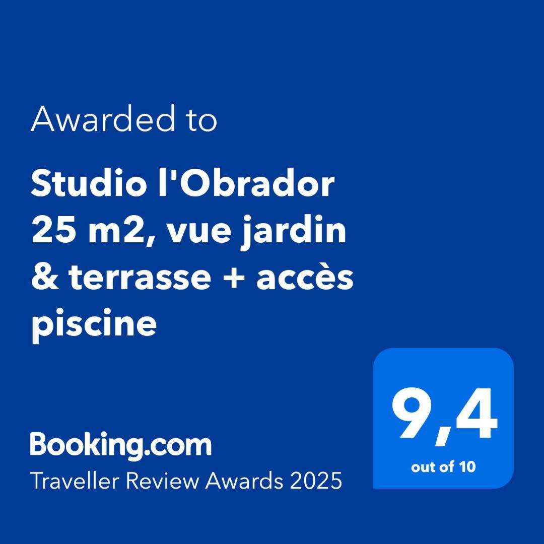 Studio L'Obrador 25 M2 - Cuisine & Terrasse - Acces Piscine Rieux-Minervois Exterior foto